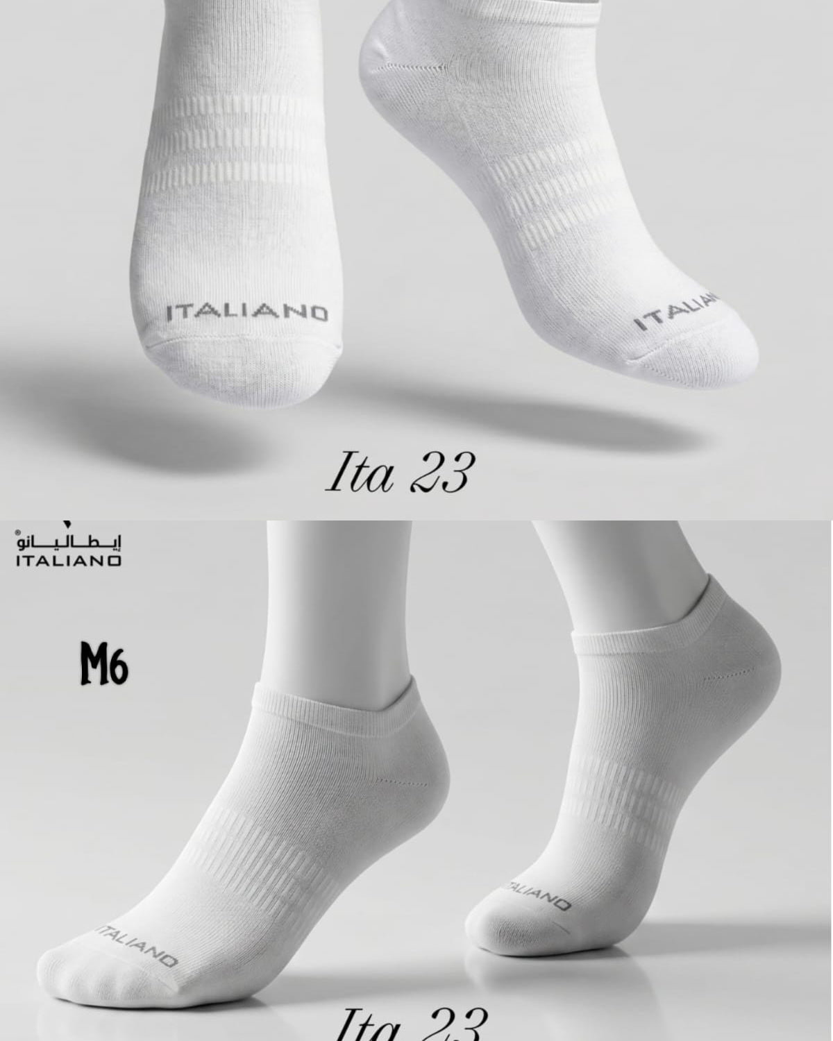 Italiano Socks 3 Pieces Backege  ITA 23 One Color