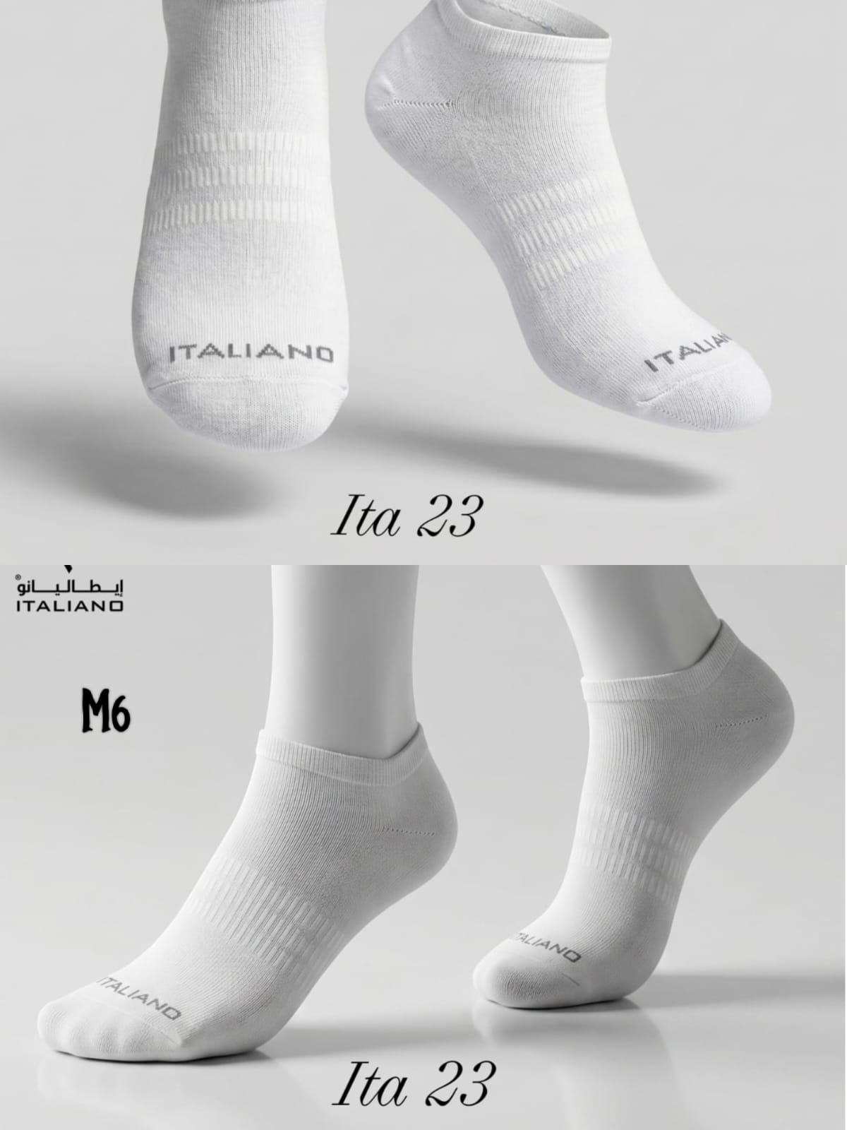 Italiano Socks 3 Pieces Backege  ITA 23 One Color