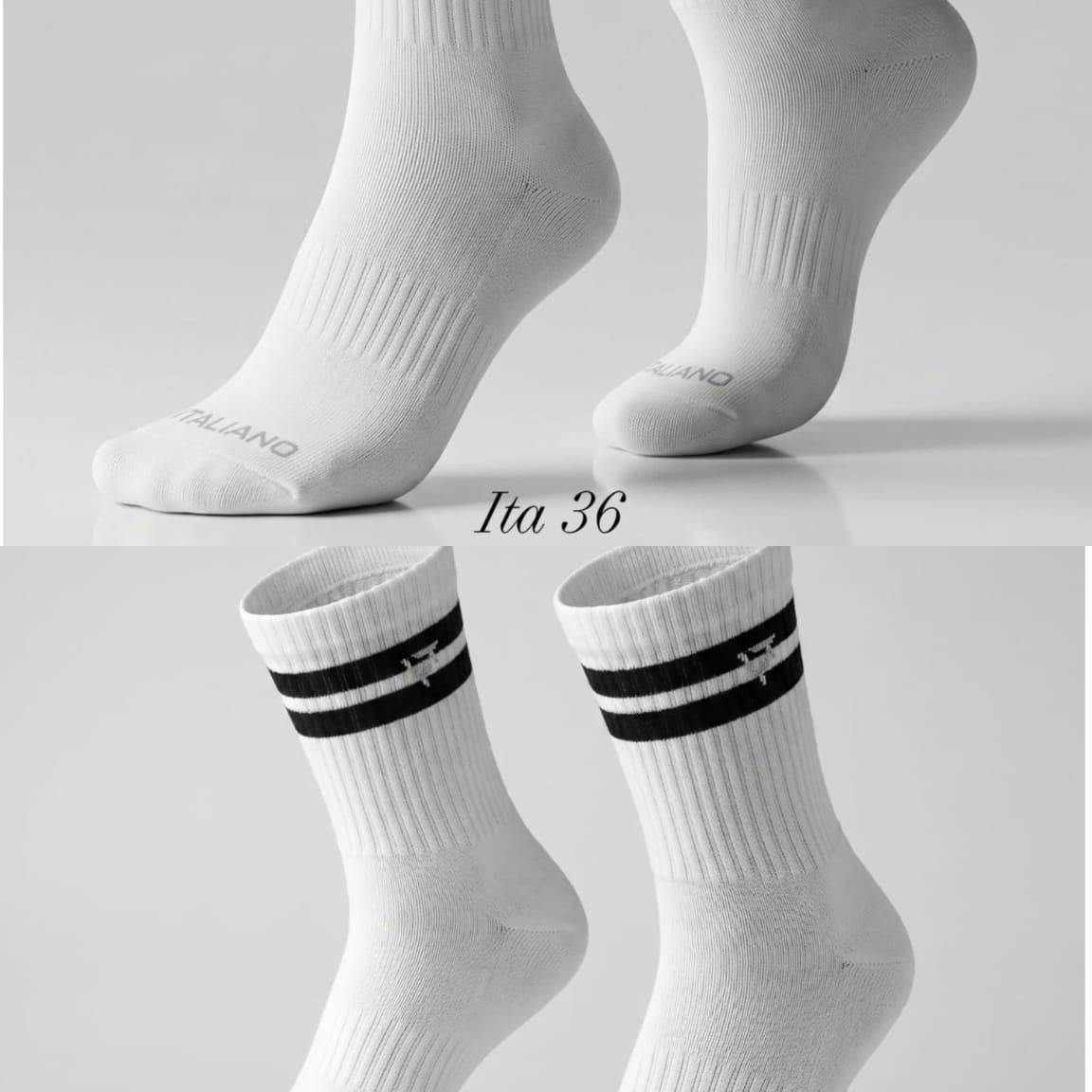 Italiano Socks 3 Pieces Backege  ITA 36 One Color