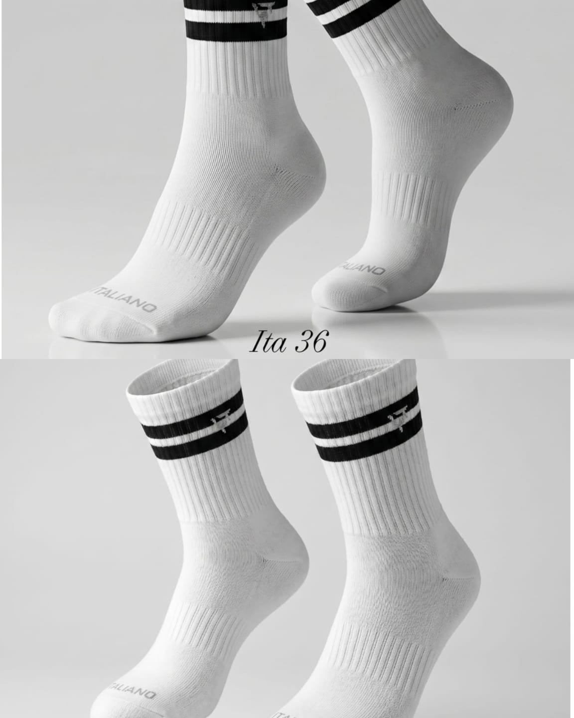 Italiano Socks 3 Pieces Backege  ITA 36 One Color